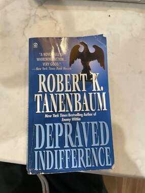 Depraved Indifference by Robert K. Tanenbaum (Signet Mass Market Paperback)